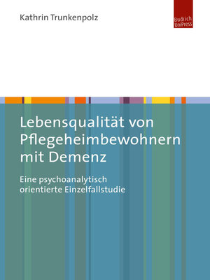 cover image of Lebensqualität von Pflegeheimbewohnern mit Demenz
